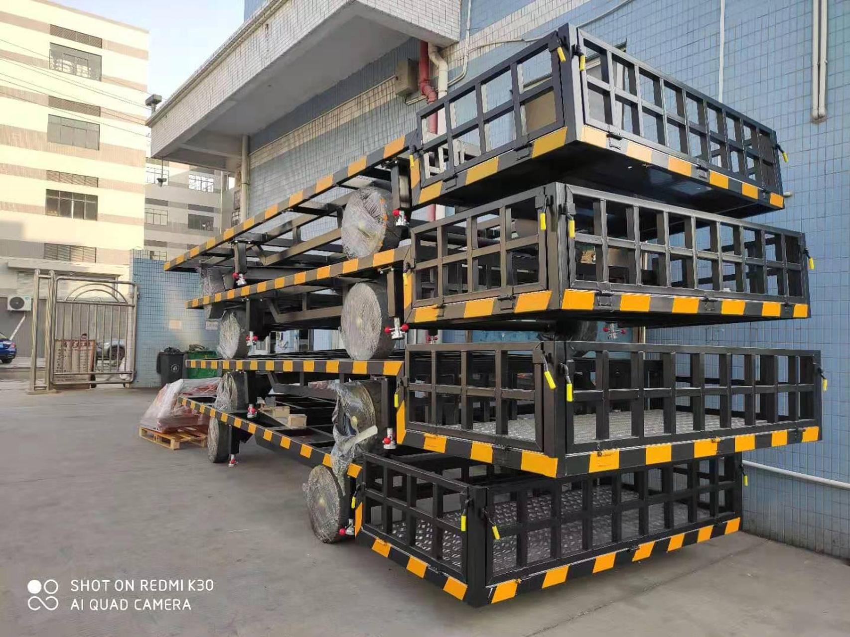4吨骨架式乐竞在线注册（中国）有限公司带小尾箱