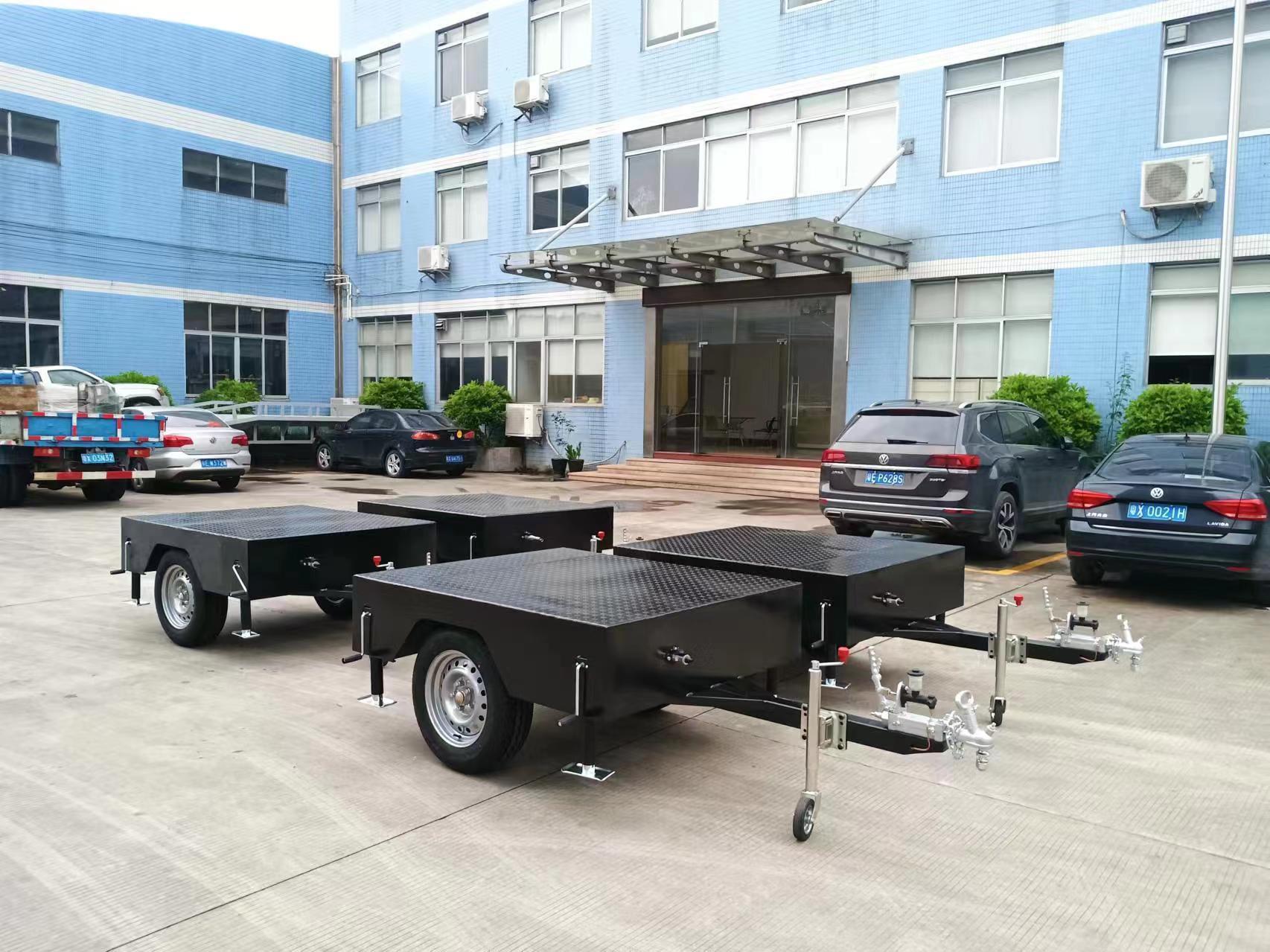 0.7吨小型消防乐竞在线注册（中国）有限公司ATV全挂车案例