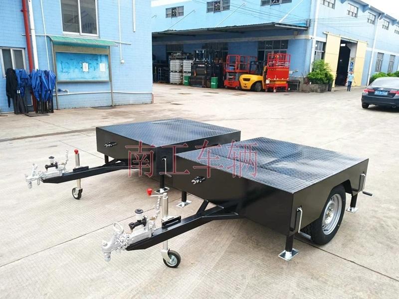 0.7吨小型消防乐竞在线注册（中国）有限公司ATV全挂车