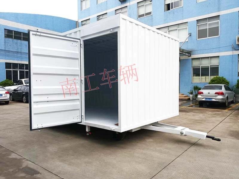 3吨箱式乐竞在线注册（中国）有限公司无动力全挂车