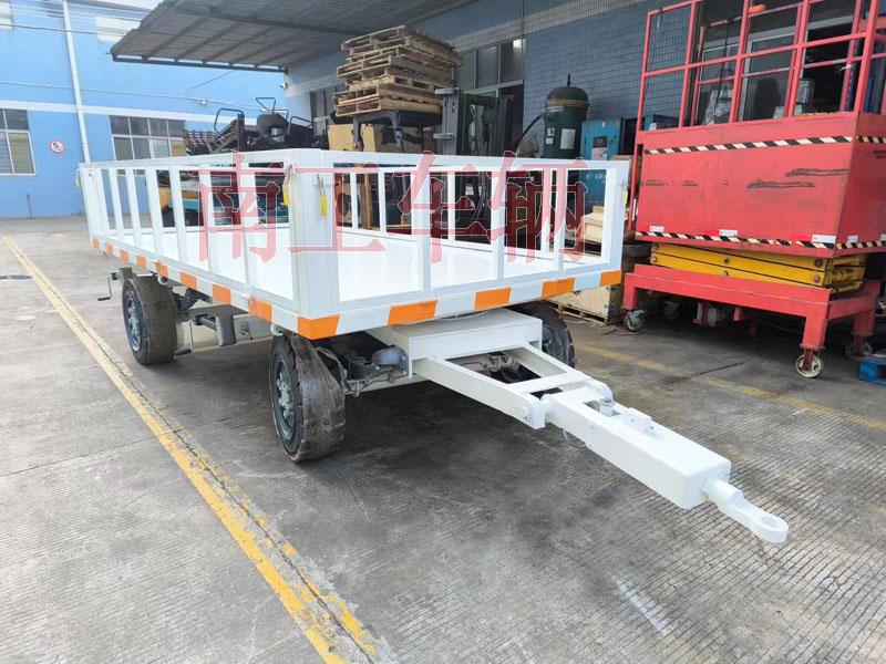 3吨乐竞在线注册（中国）有限公司牵引工具拖车 带护栏减震刹车功能