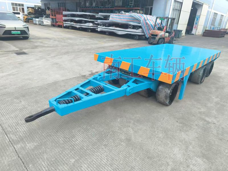 40吨重型乐竞在线注册（中国）有限公司 无动力牵引全挂工具拖车