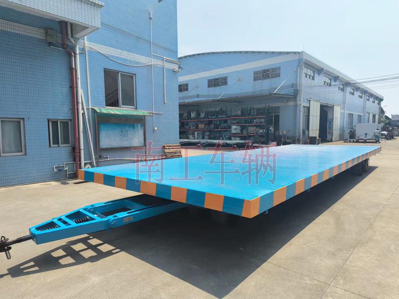 40吨4米宽重型乐竞在线注册（中国）有限公司 牵引全挂车