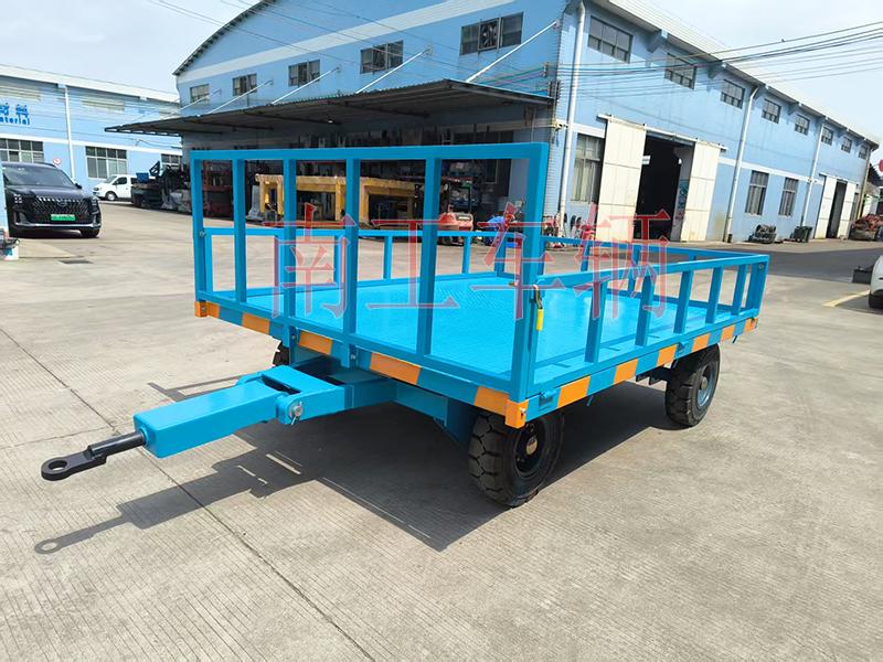 5吨下翻式护栏乐竞在线注册（中国）有限公司 牵引全挂工具拖车
